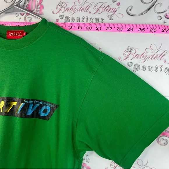Sportivo T-shirt vintage Green Graphic Men's T-Shirt - Picture 4 of 10